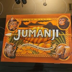 Cardinal Jumanji Board Game in a‎ Real Wooden Box